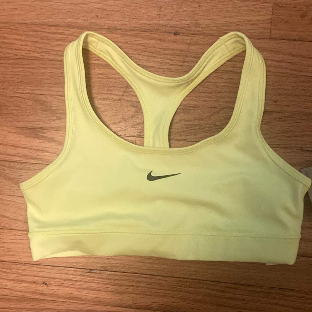 Nike Yellow Sports Bra